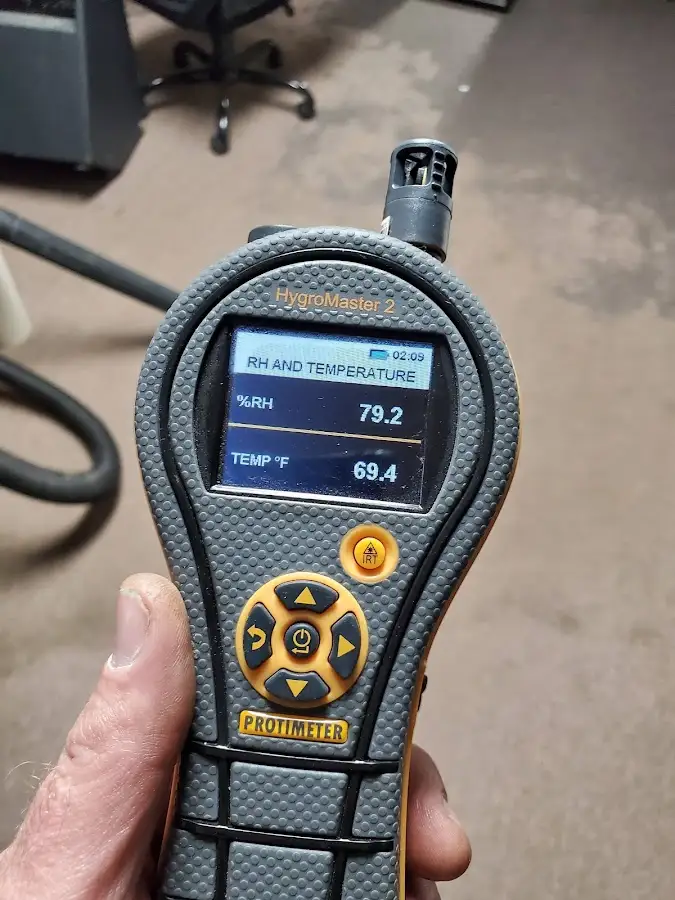 Moisture meter humidity assessment for Mold Remediation & Removal in Pataskala